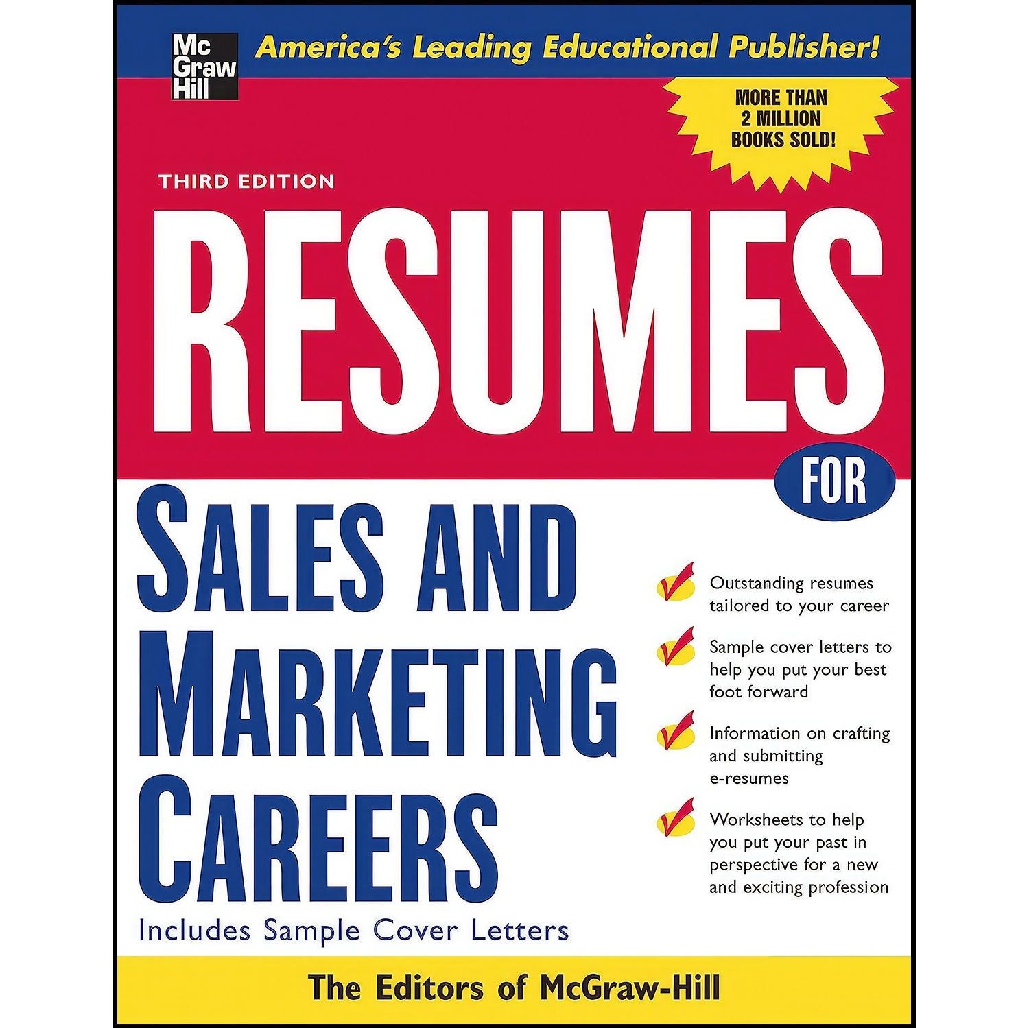 کتاب زبان اصلی Resumes for Sales and Marketing Careers with Sample Cover Letters