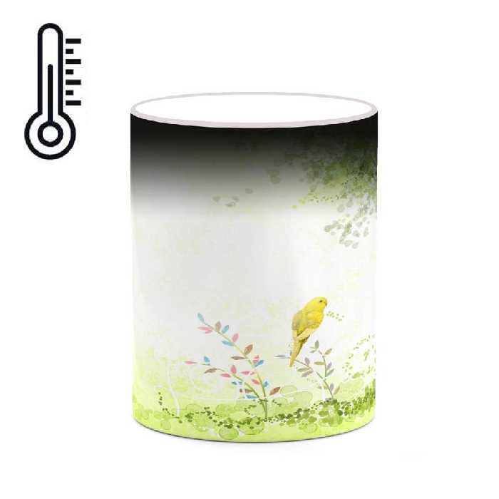 ماگ حرارتی کاکتی طرح دنیای فانتزی مدل mgh18642