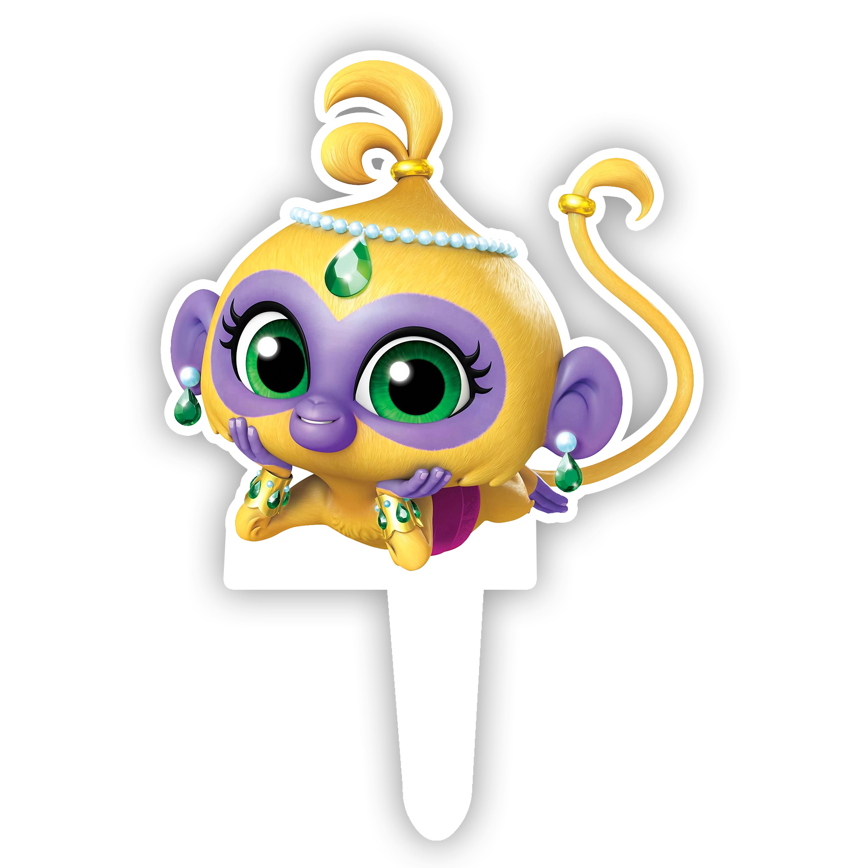   تاپر کیک طرح شیمر و شاین کد R487