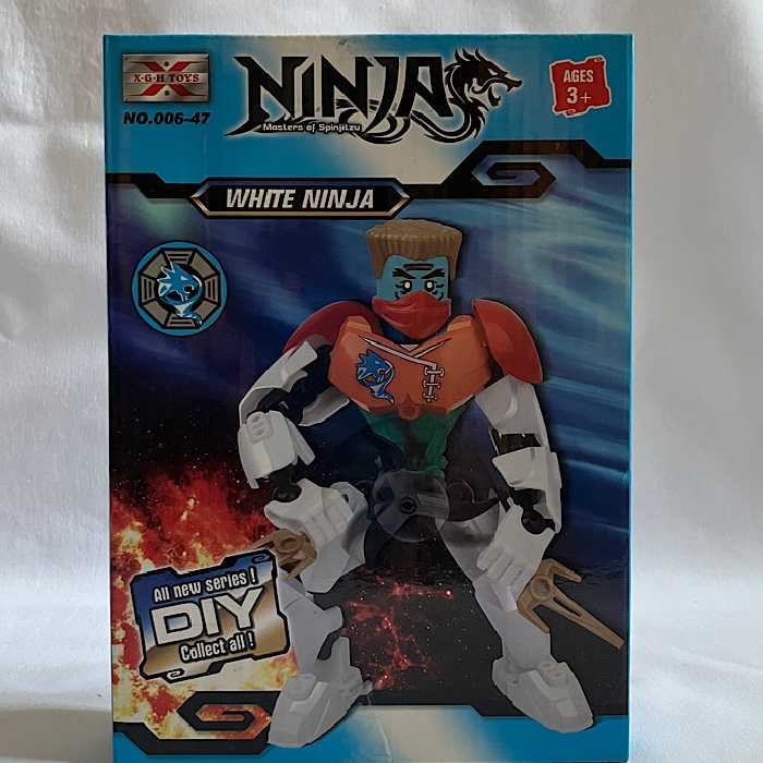 لگوی نینجا 32 تکه همراه با نقشه ساخت کد3