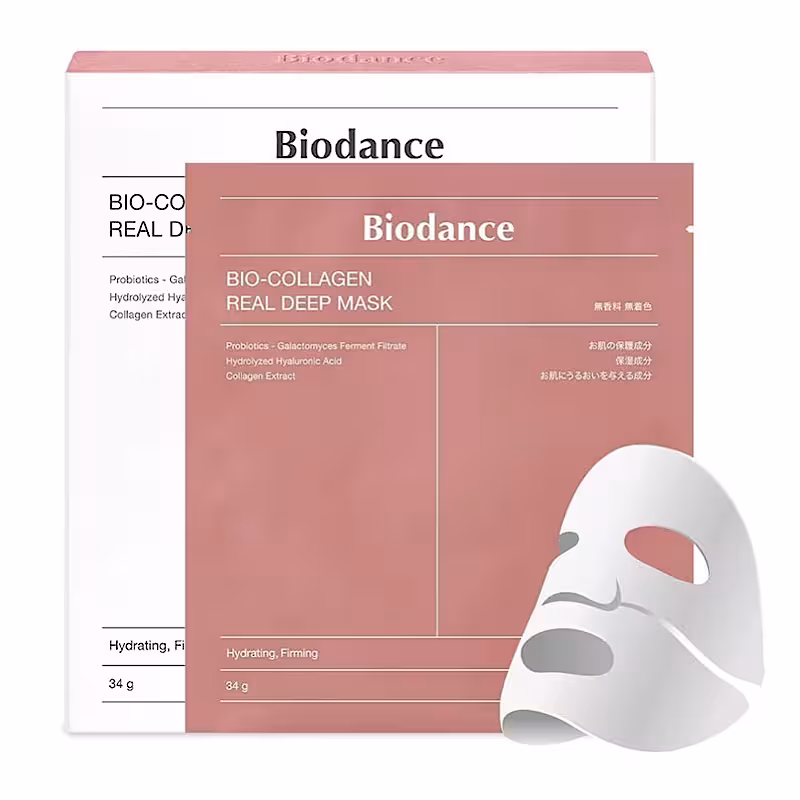 ماسک ورقه ای بایو دنس Biodance بایو کلاژن Bio Collagen به صورت پک | فروشگاه ارس ترک