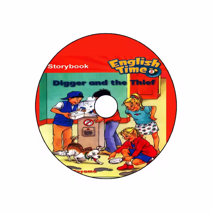 کتاب English Time Storybook 5 Digger And The Thief اثر Setsuko Toyama انتشارات الوندپویان