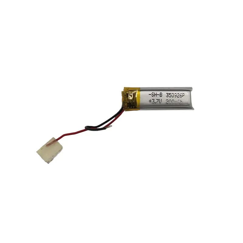 باتری لیتیوم پلیمر 3.7 ولت مدل 350926P ظرفیت 200 میلی آمپر