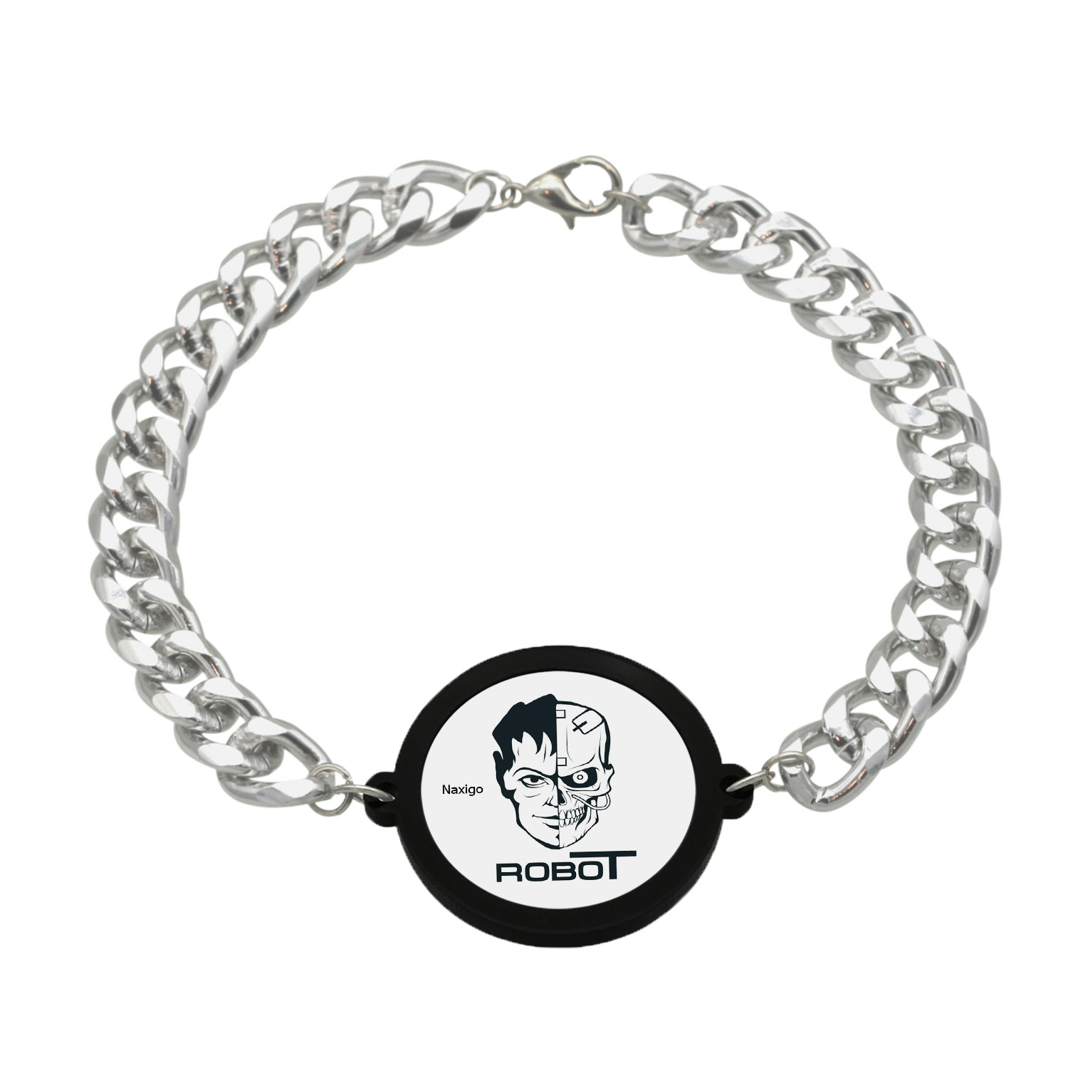 دستبند ناکسیگو مدل رباتیک کد BZ7491