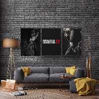تابلو عکس مافیا MDF شاسی TA-1031