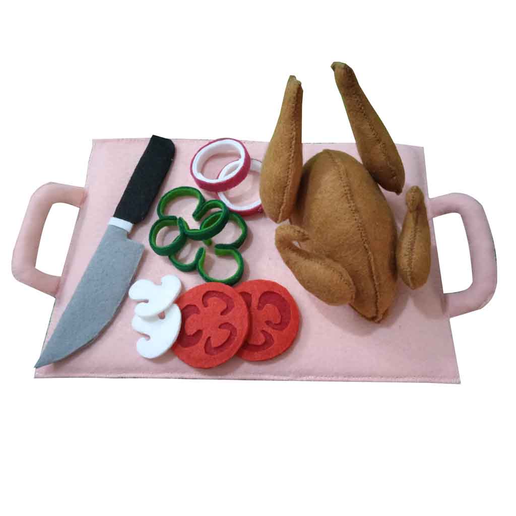 ست اسباب بازی آشپزخانه مدل مرغ