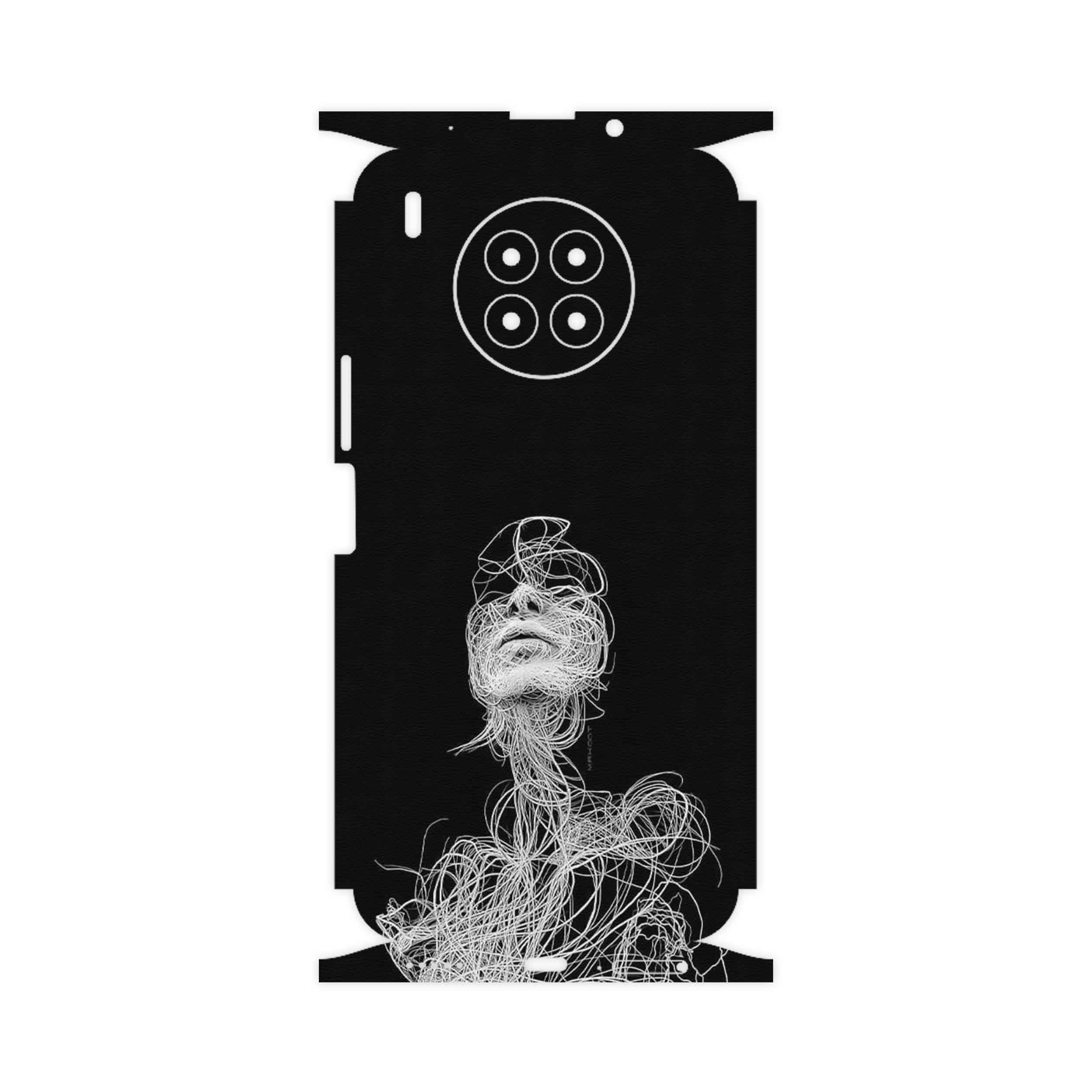 برچسب پوششی ماهوت مدل Strings Digital Art 2-FullSkin مناسب برای گوشی موبایل هوآوی Nova 8i