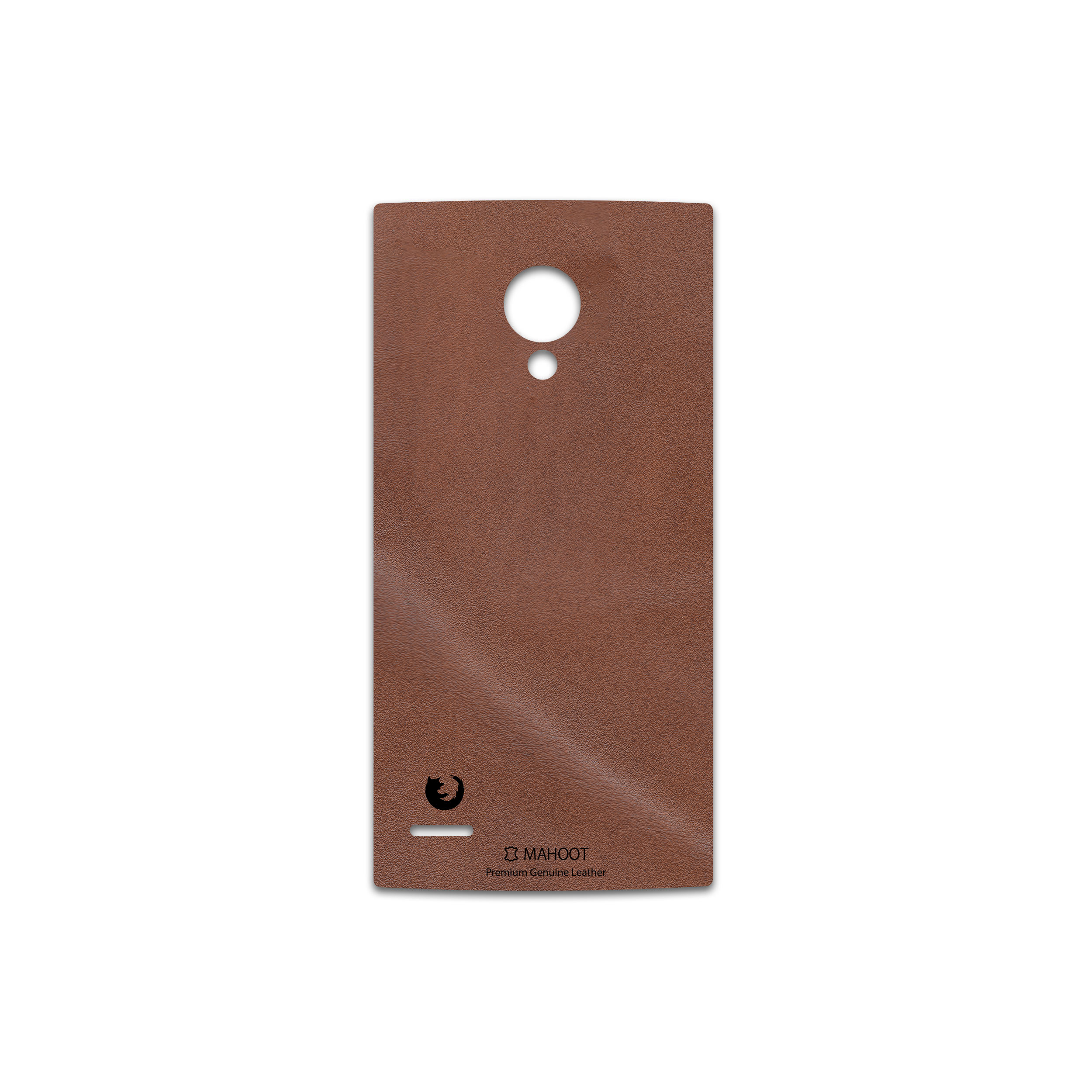 برچسب پوششی ماهوت مدل Matte-Natural-Leather مناسب برای گوشی موبایل ال جی FX0 Firefox
