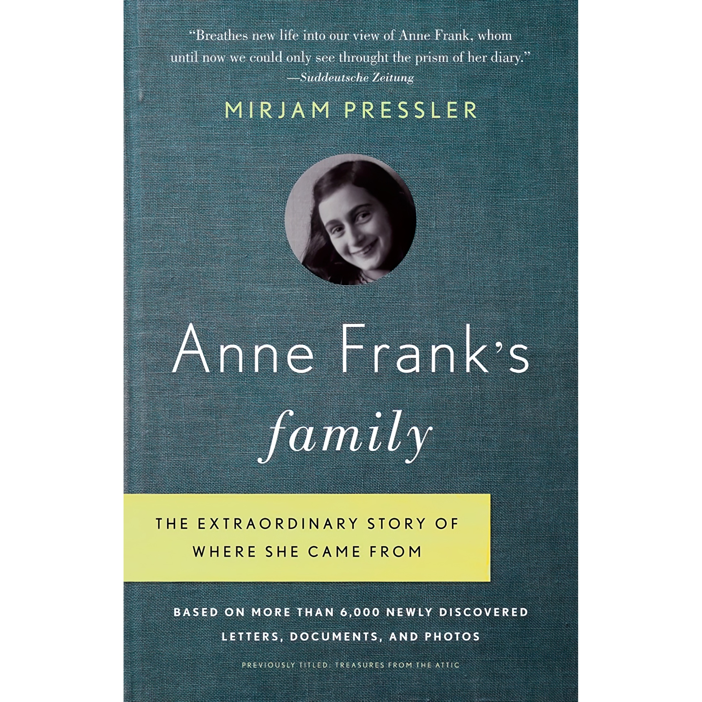 کتاب Anne Franks Family اثر Mirjam Pressler and Damion Searls انتشارات Anchor