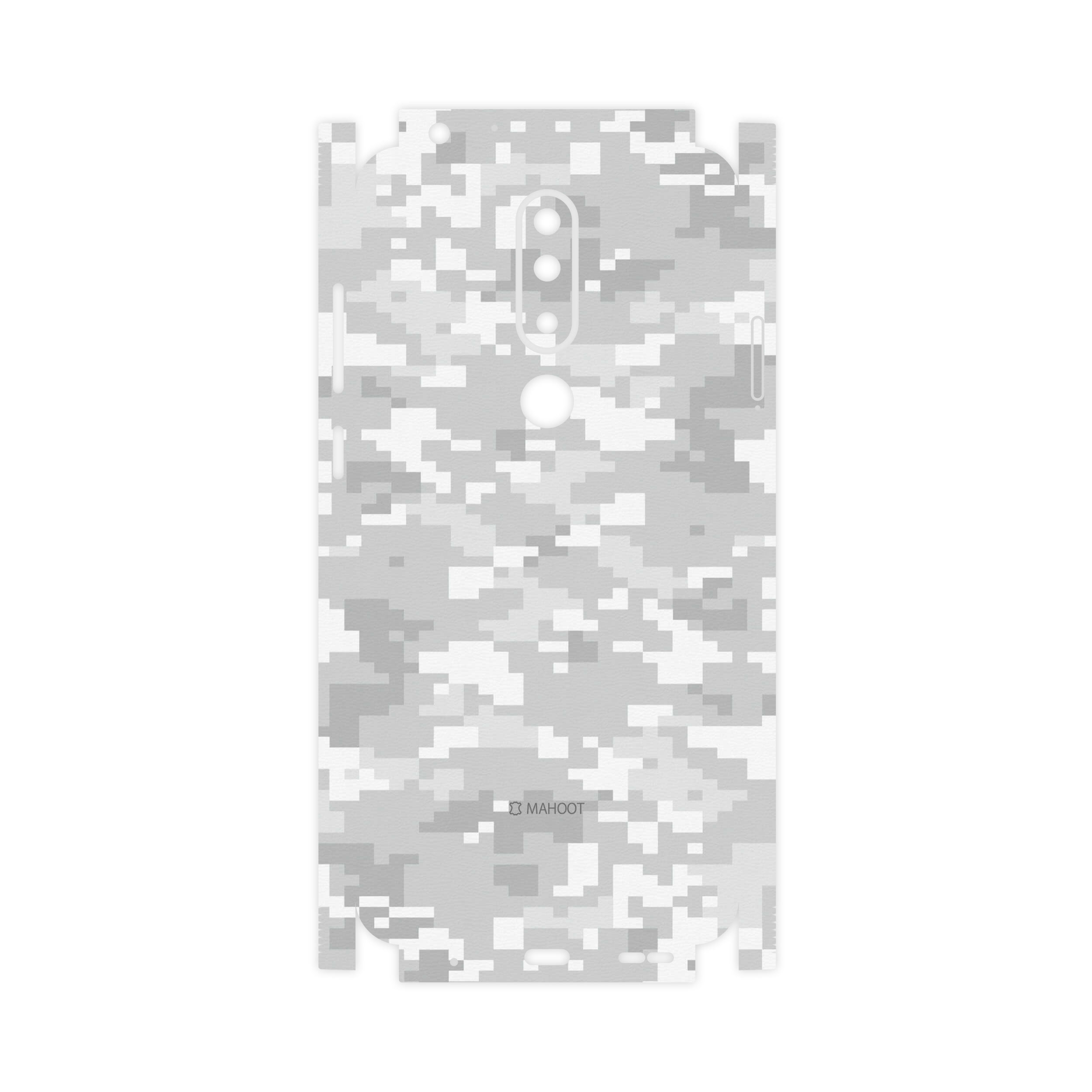 برچسب پوششی ماهوت مدل Army-Snow-Pixel-FullSkin مناسب برای گوشی موبایل نوکیا 5.1 Plus