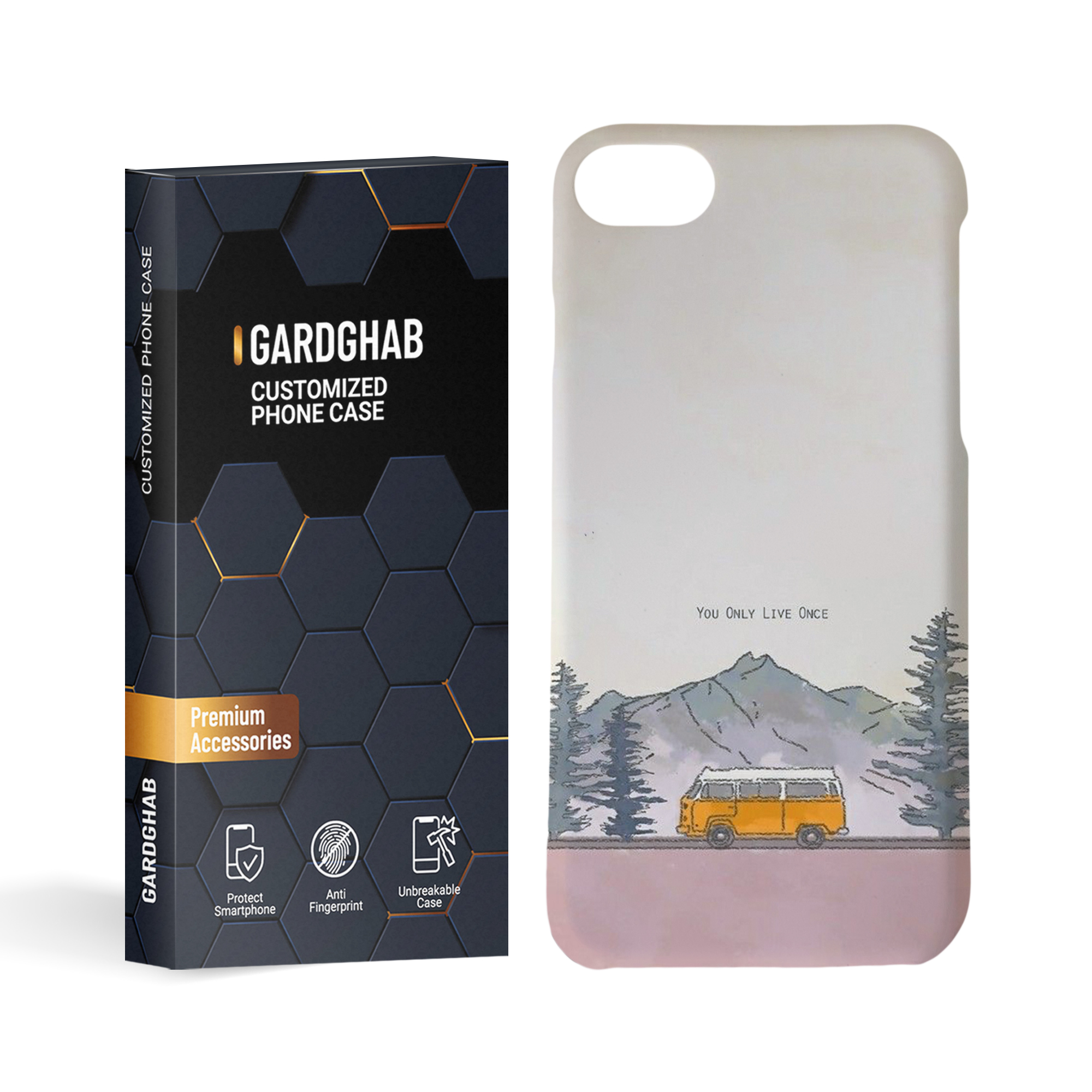    کاور گارد قاب مدل فانتزی مناسب برای گوشی موبایل اپل iphone 7 / 8 / se2020