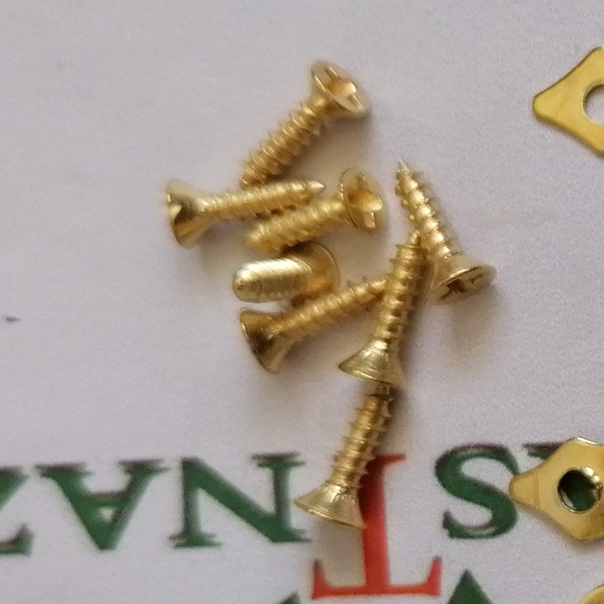 بسته ده عددی لولای صندوقچه همراه با پیچ مناسب گیفت و اتصالات لولا دار     