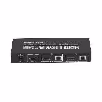 ارسال فوری   ضمانت اصالت کالا   کی وی ام سوئیچ 2 پورت HDMI تی سی تی TC-KSW-21U