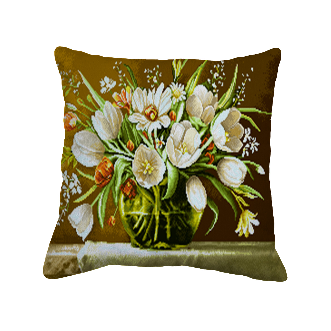 کاور کوسن طرح گل کد 2335