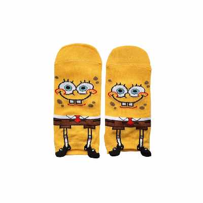 جوراب مدل دخترانه و پسرانه طرح باب اسفنجي