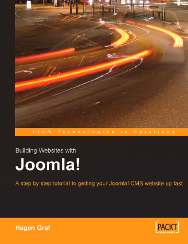 خرید و دانلود نسخه کامل کتاب Building Websites with Joomla