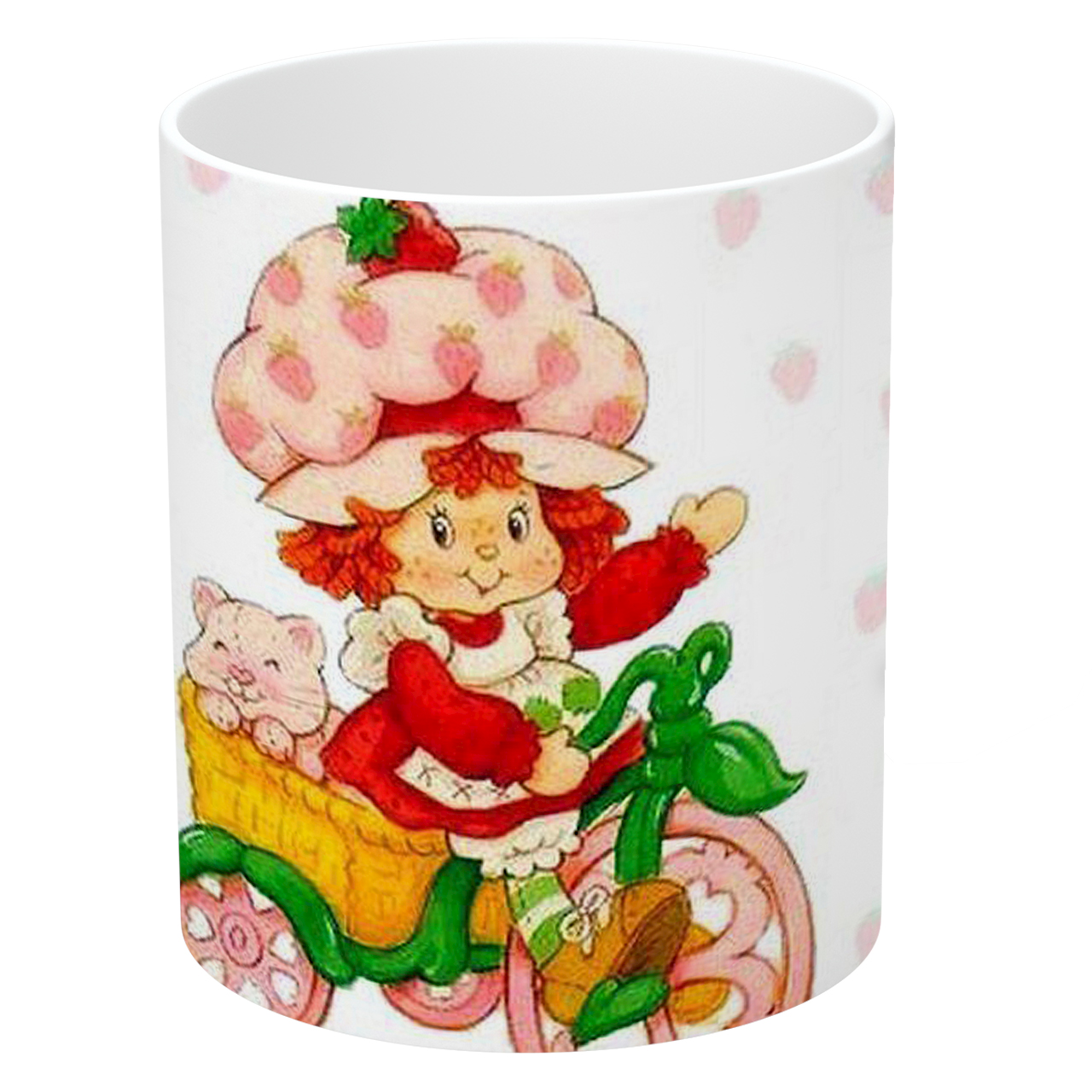 ماگ طرح دختر توت فرنگی کلاسیک مدل NI828