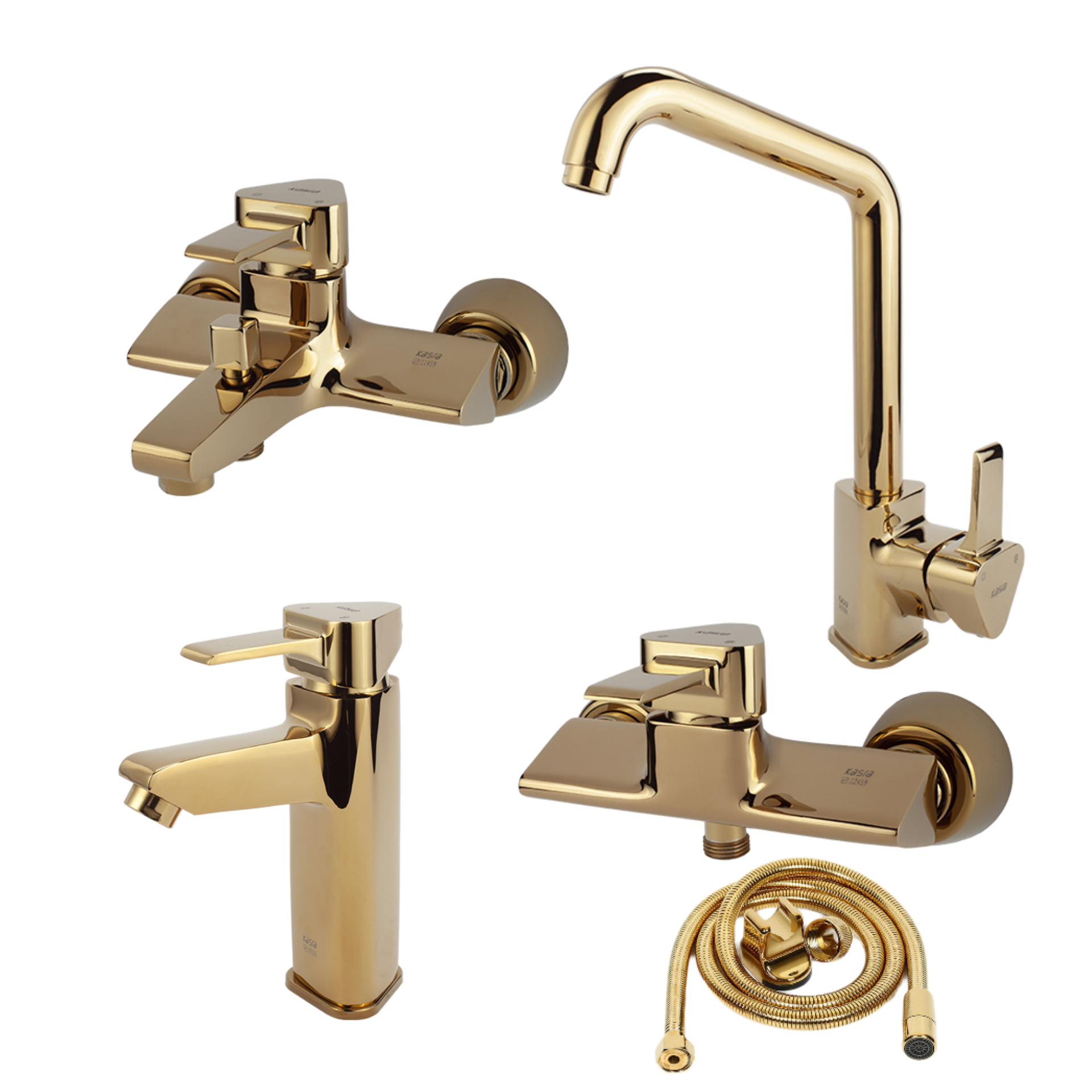 ست شیرآلات کسری مدل مهتاب مجموعه 5 عددی