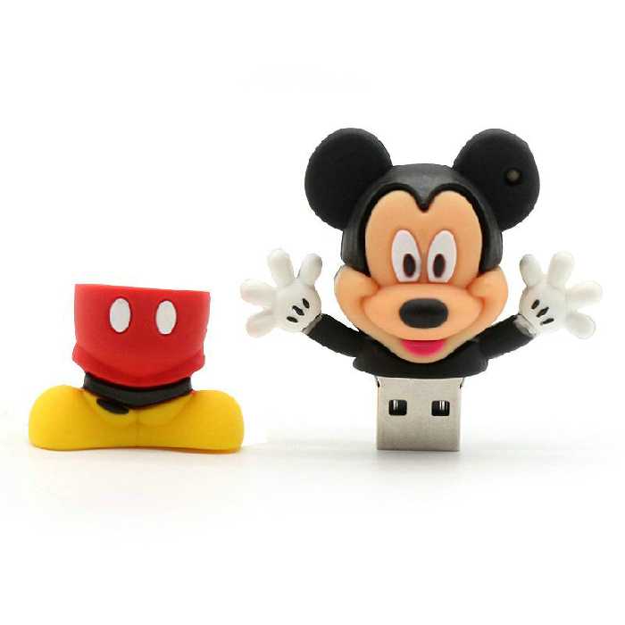 فلش مموری پرلیت یو اس بی مدل میکی موس ظرفیت 128 گیگابایت