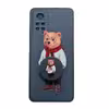 کاور طرح خرس کد 811 مناسب برای گوشی موبایل شیائومی Redmi Note 11 Pro به همراه پاپ سوکت