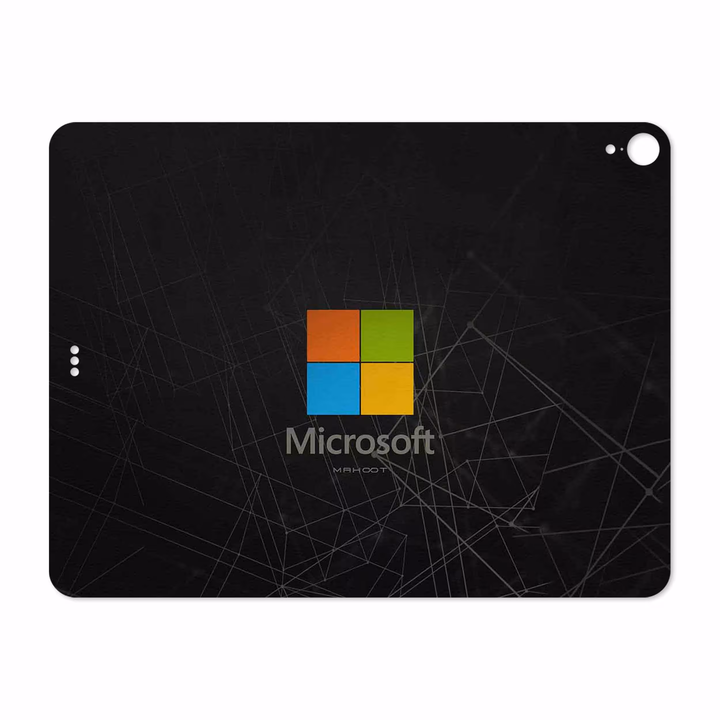 برچسب پوششی ماهوت مدل Microsoft-Logo مناسب برای تبلت اپل iPad Pro 12.9 (GEN 3) 2018 A1895