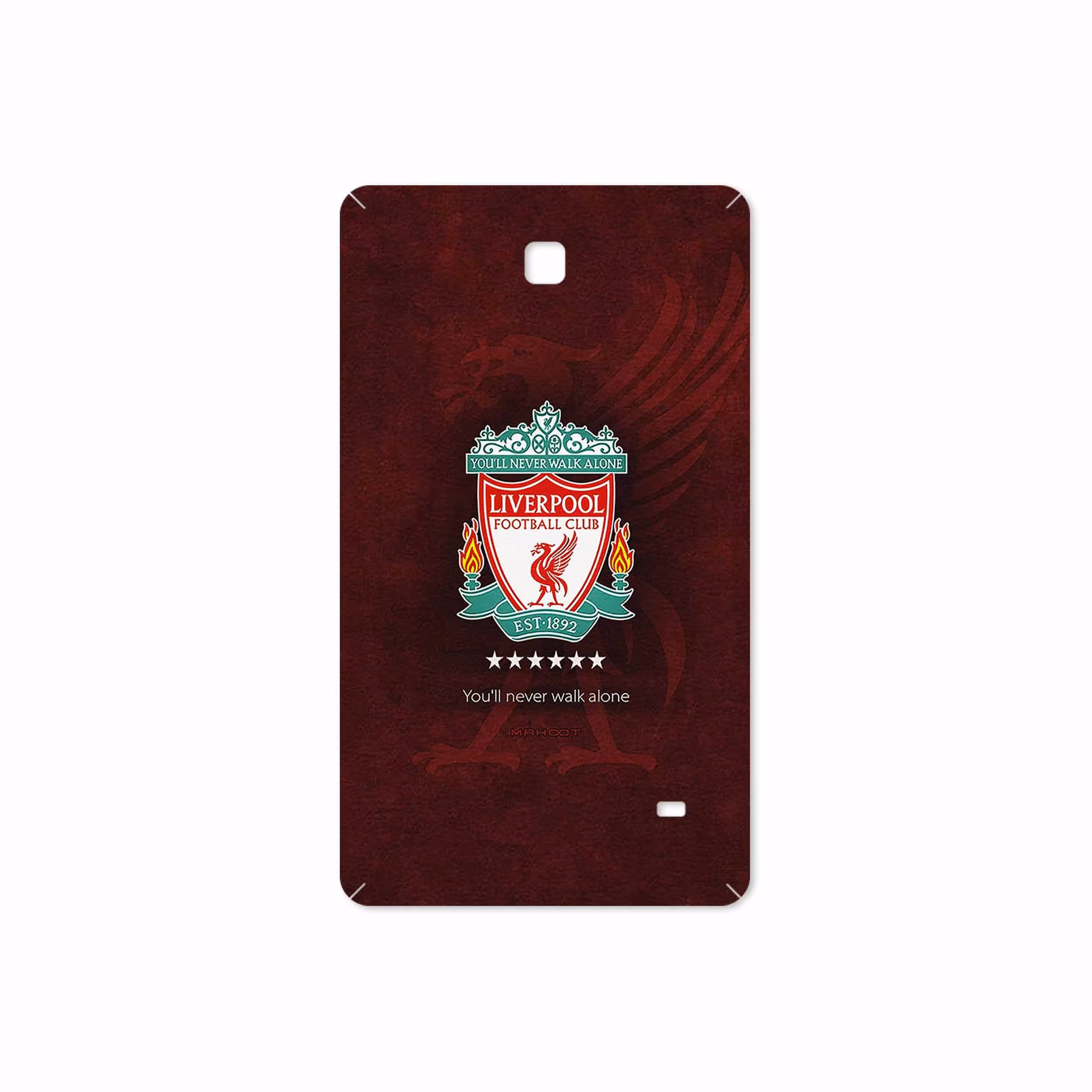 برچسب پوششی ماهوت مدل Liverpool مناسب برای تبلت سامسونگ Galaxy Tab 4 7.0 2014 T230