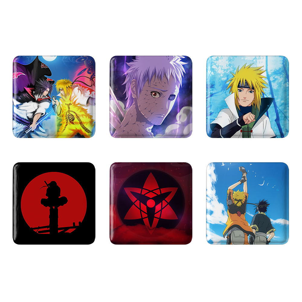 پیکسل خندالو مدل  انیمه ناروتو کد 438A مجموعه 6 عددی