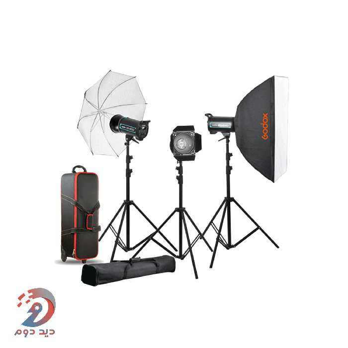 کیت فلاش استودیویی Godox Falsh Studio QS-400 II