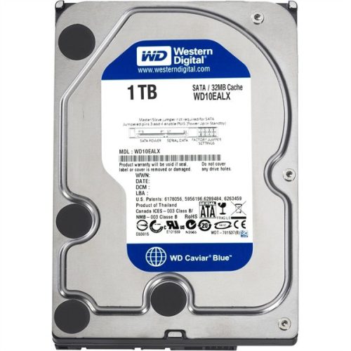 هارد WESTERN DIGITAL 1TB BLUE (استوک-کارکرد زیر 2 سال)