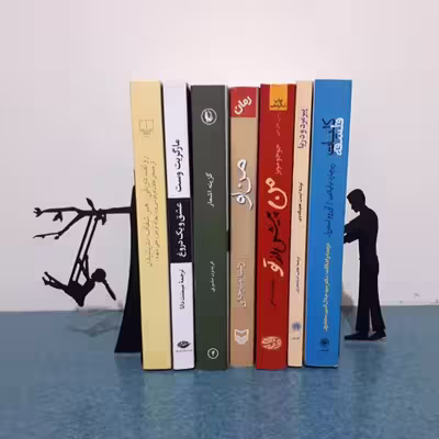 نگهدارنده کتاب دسار مدل پدر و سارا مجموعه 2 عددی