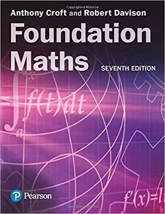 خرید و دانلود نسخه کامل کتاب Foundation Maths (7th Edition) - PDF