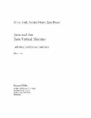 خرید و دانلود نسخه کامل کتاب Java and the Java Virtual Machine