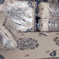 ست شاهکار  طرح کرم طلایی جنس عالی و تضمینی قیمت تولید هفت تکه 