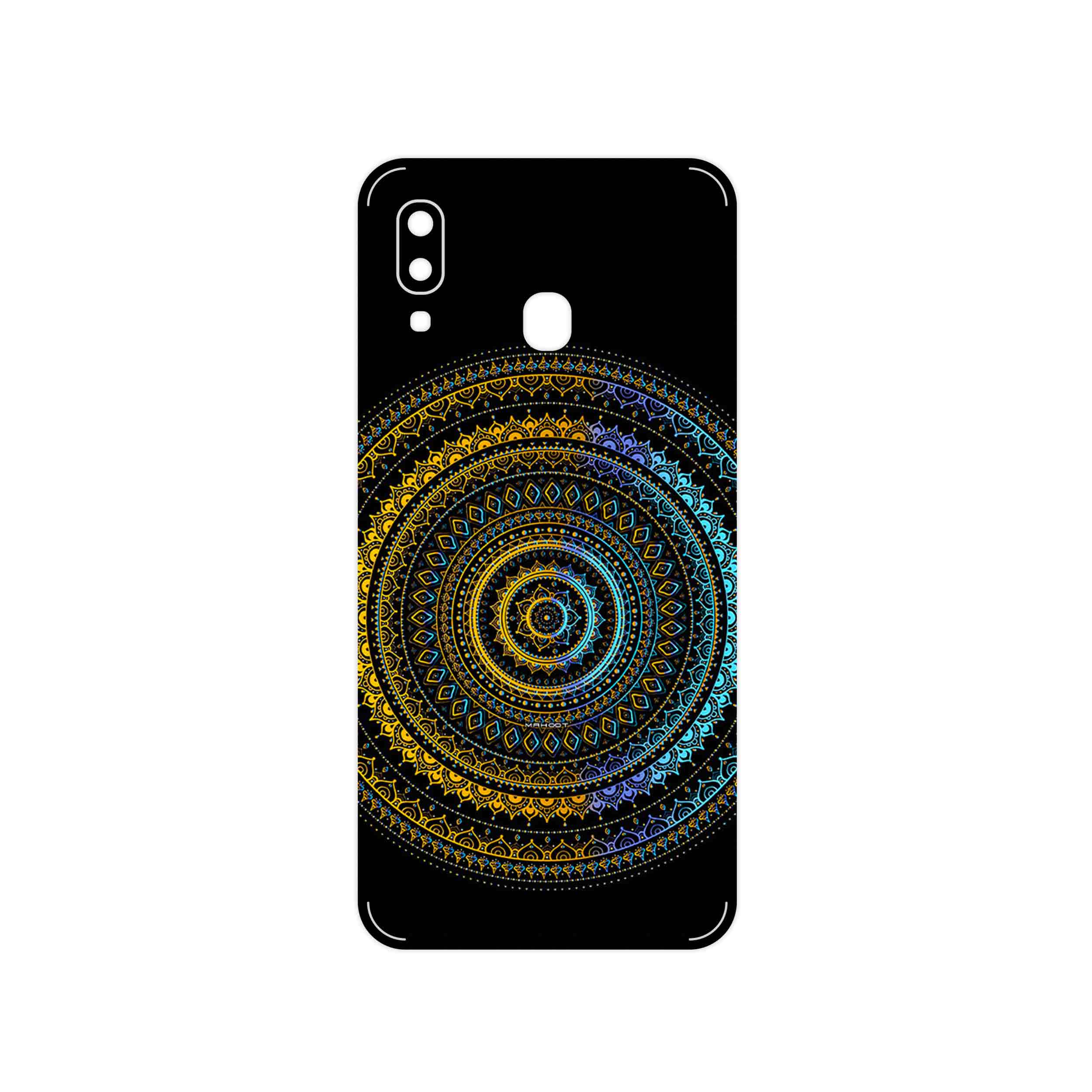 برچسب پوششی ماهوت مدل Mandala Design 2 مناسب برای گوشی موبایل سامسونگ Galaxy A20