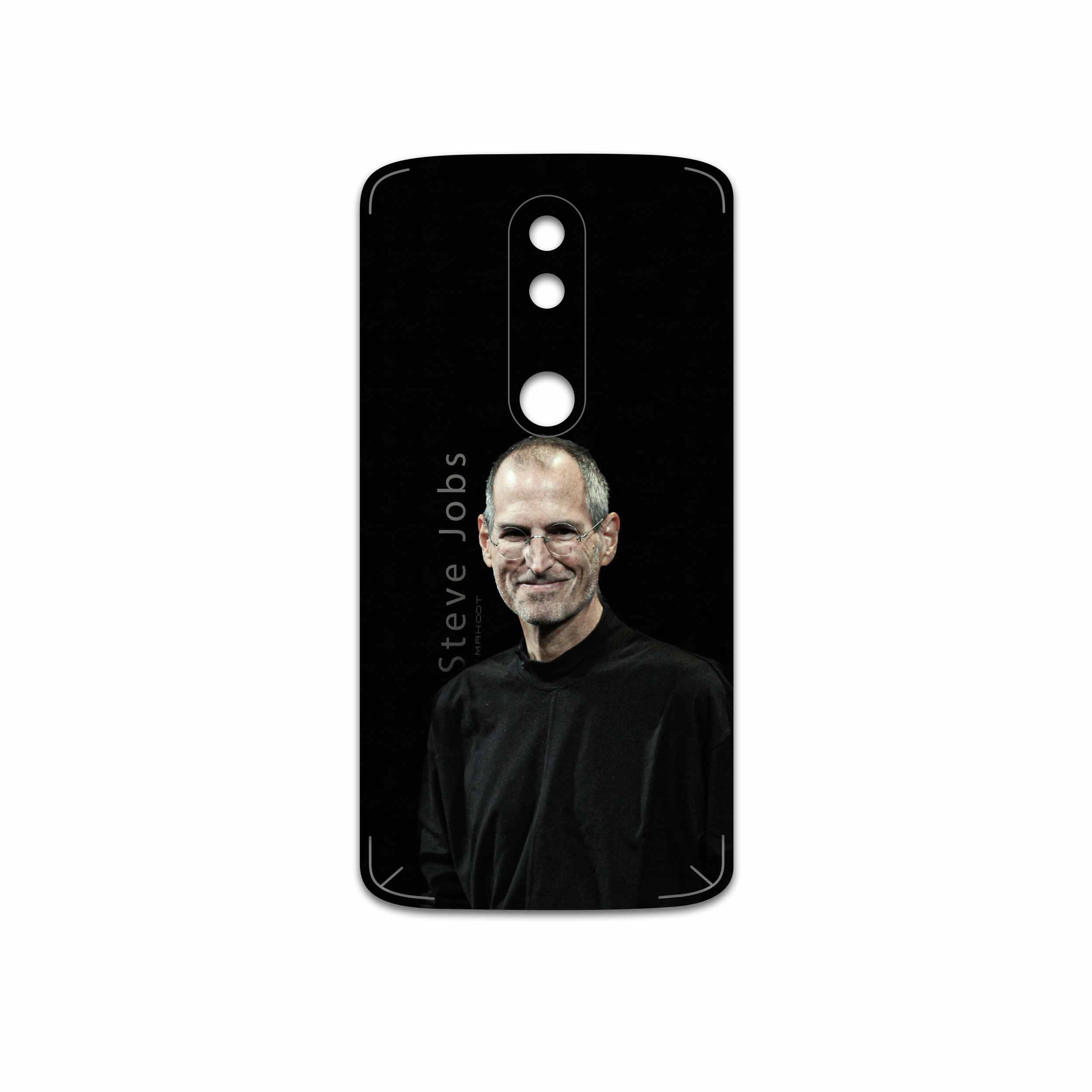 برچسب پوششی ماهوت مدل Steve Jobs مناسب برای گوشی موبایل موتورولا Moto X Force