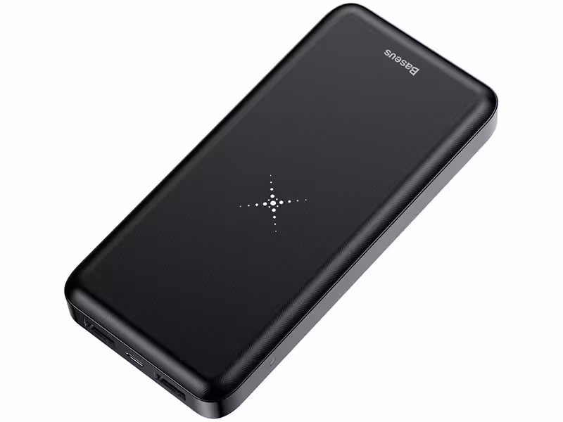 پاور بانک 10000 میلی آمپر وایرلس بیسوس مدل M36 Wireless Charge