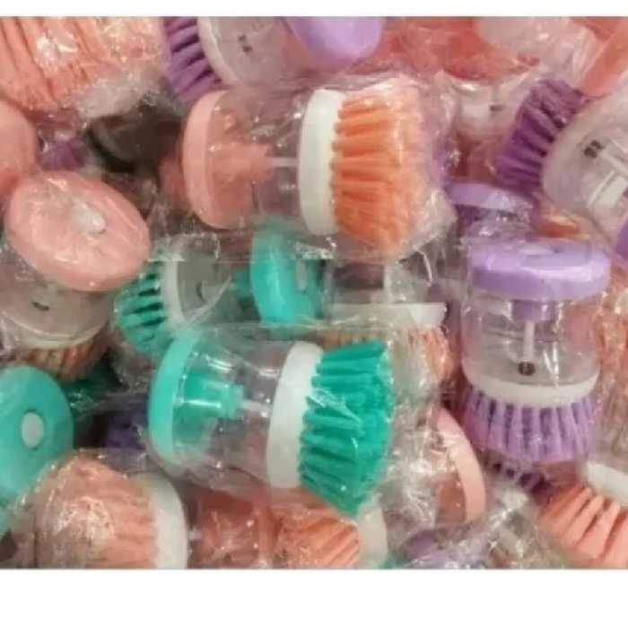 فرچه مخزن دار ظرفشویی وشستشو دررنگهای متنوع وبسیارکاربردی