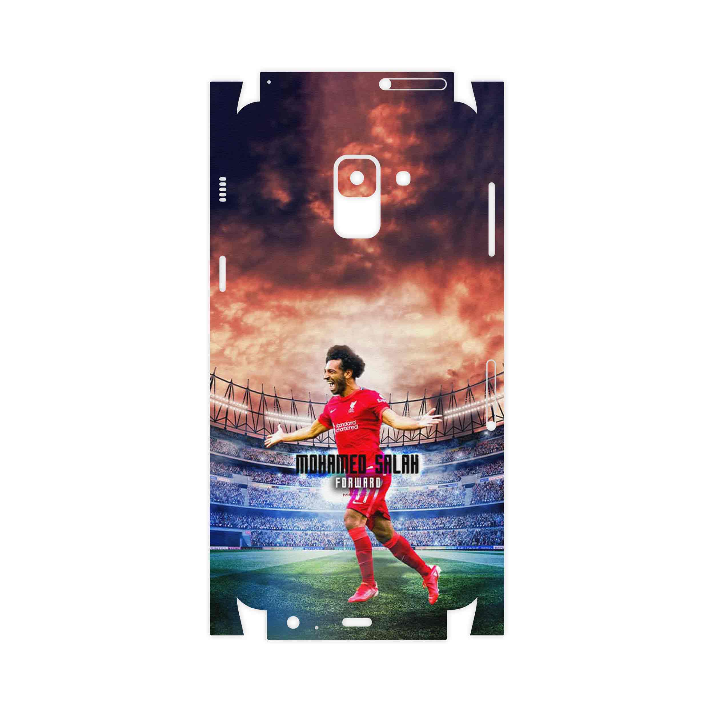 برچسب پوششی ماهوت مدل Mohammad Salah-FullSkin مناسب برای گوشی موبایل سامسونگ Galaxy A8 2018