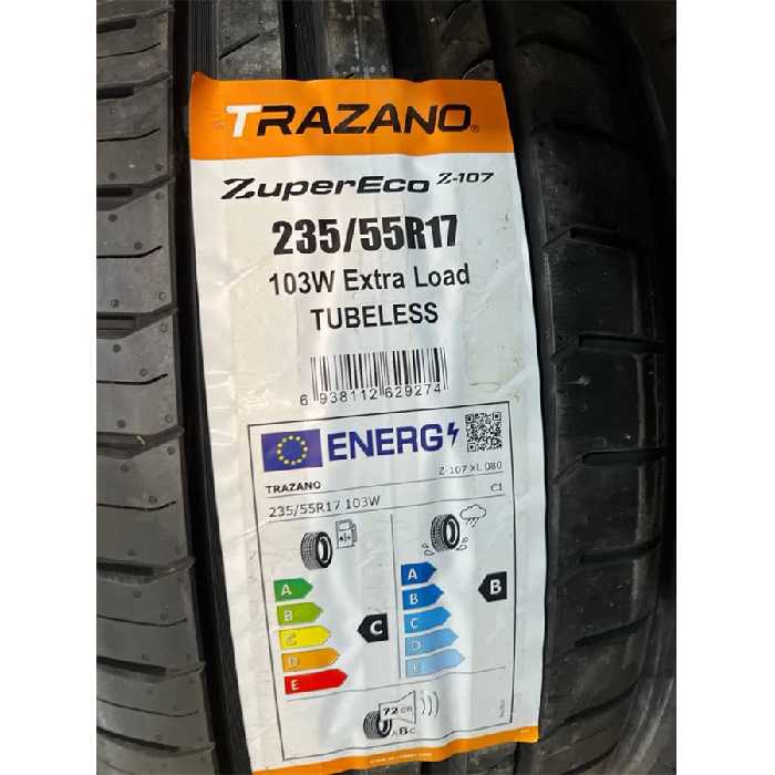لاستیک خودرو ترازانو مدل z107 سایز 235/55/17 - دو حلقه