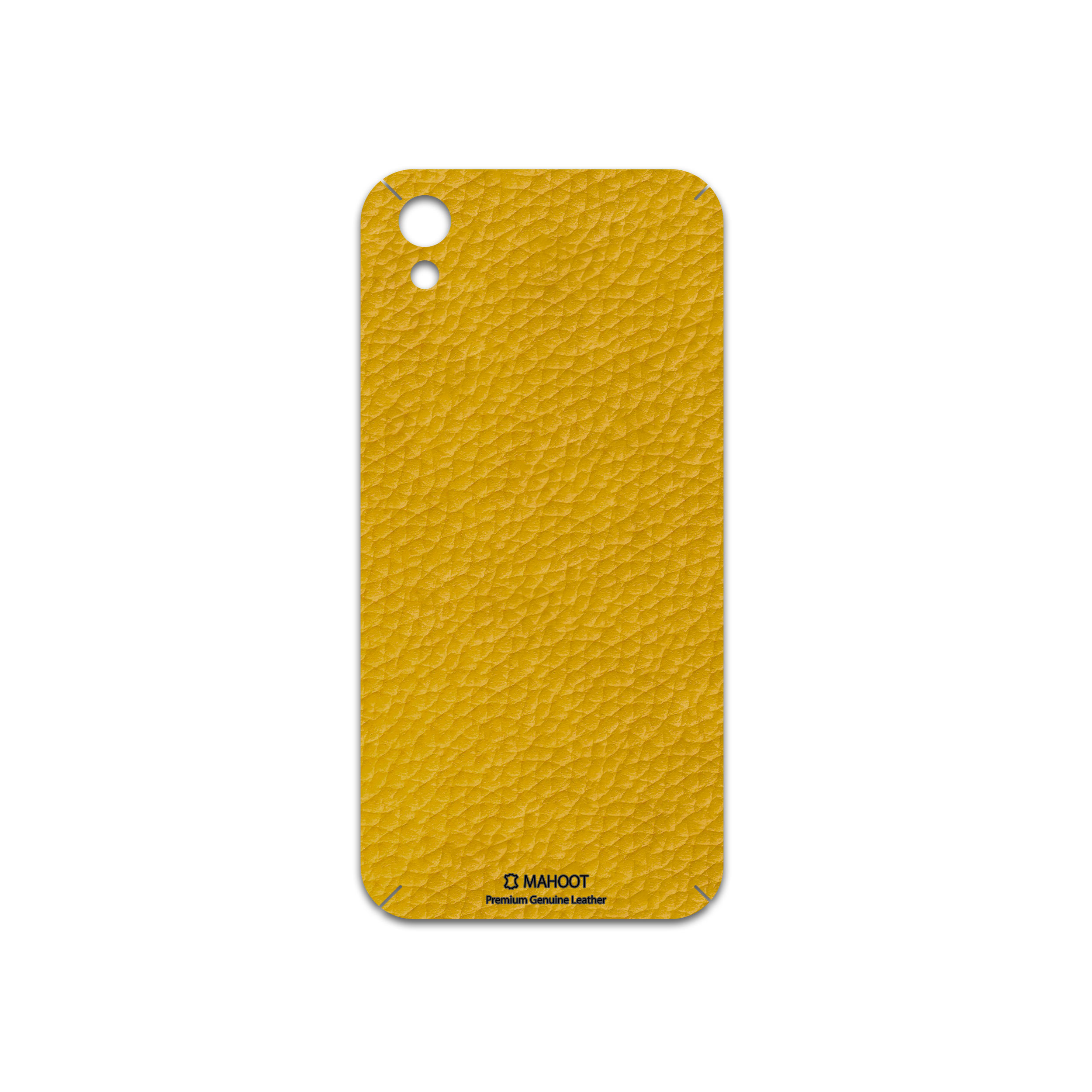 برچسب پوششی ماهوت مدل Mustard-Leather مناسب برای گوشی موبایل آنر 8S