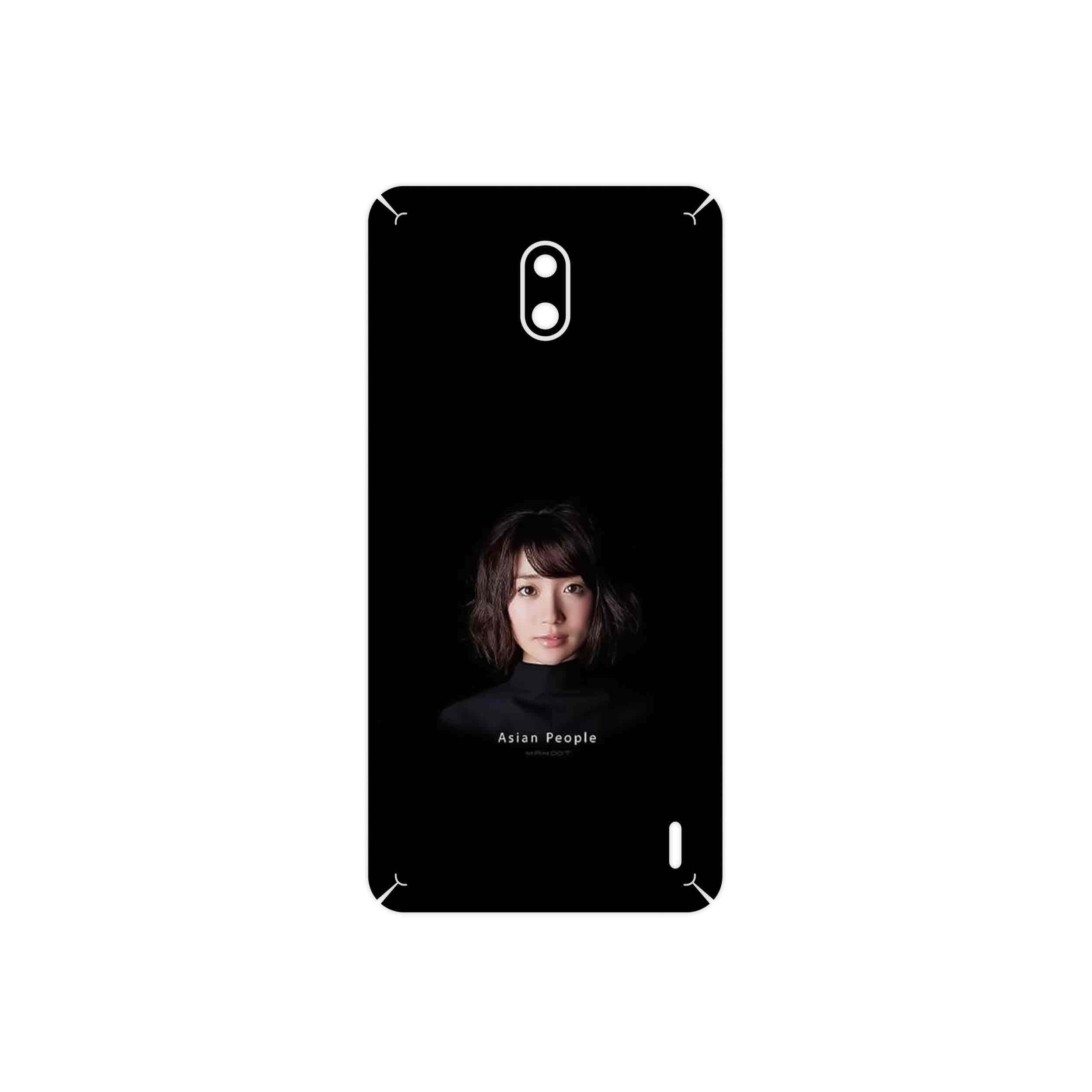 برچسب پوششی ماهوت مدل Portrait of an Asian Woman مناسب برای گوشی موبایل نوکیا 2