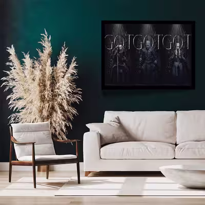 تابلو مدل game of thrones کد F-12028