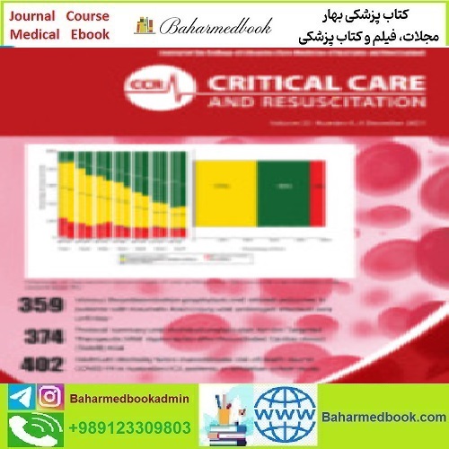 Critical Care and Resuscitation Volume 23 Issue 1 to 4 2021 TRU