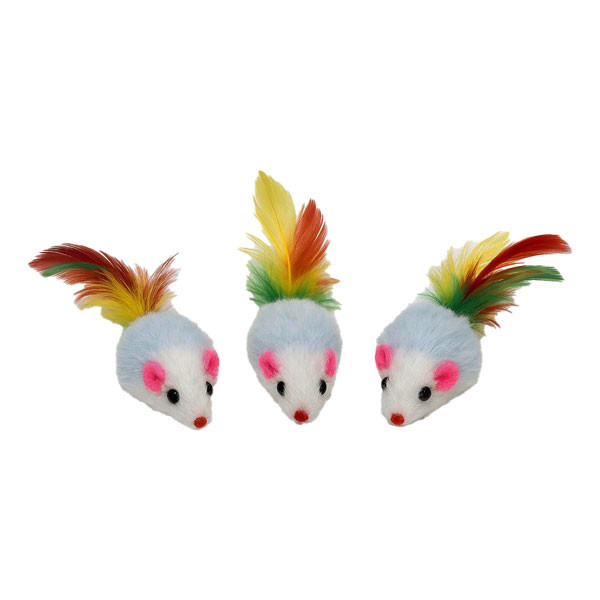 اسباب بازی گربه مدل 3-mouse بسته 3 عددی | چاوه