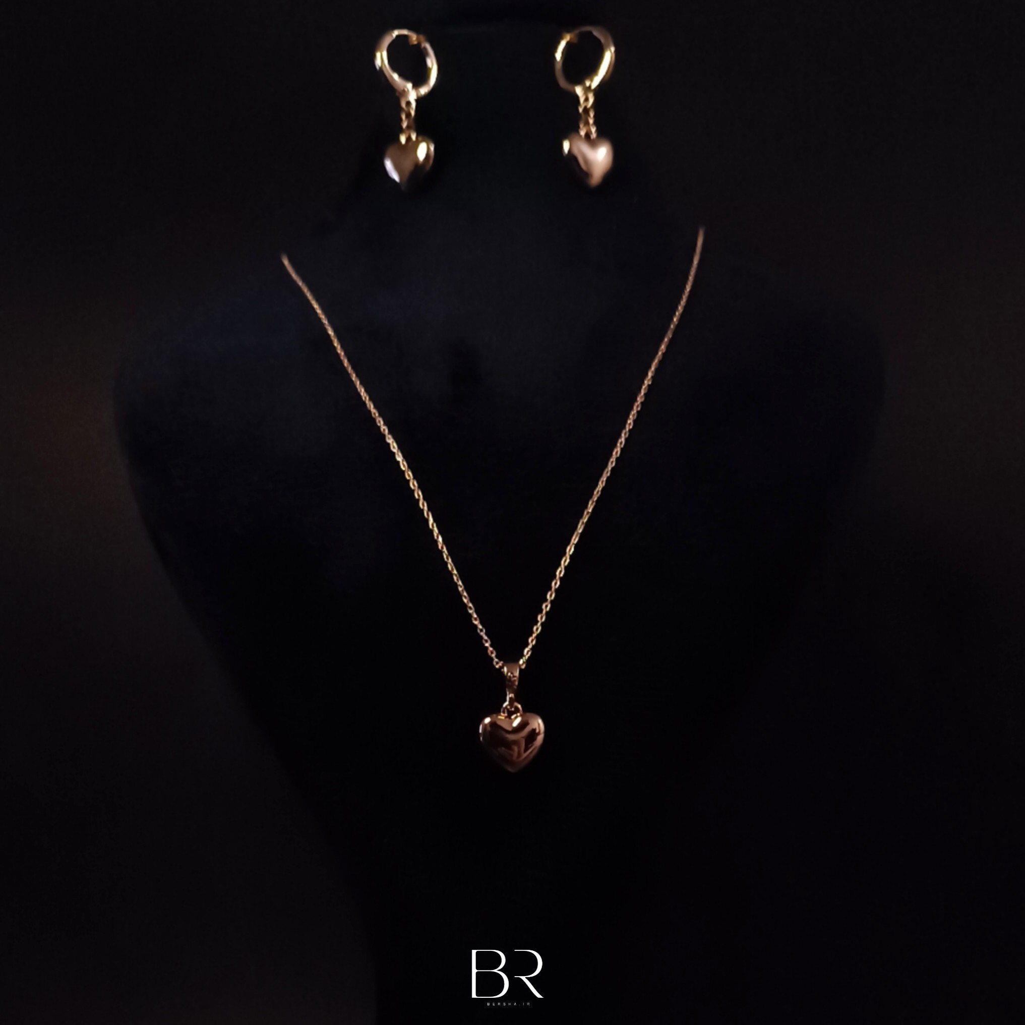 نیم ست ژوپینگ مدل قلبی