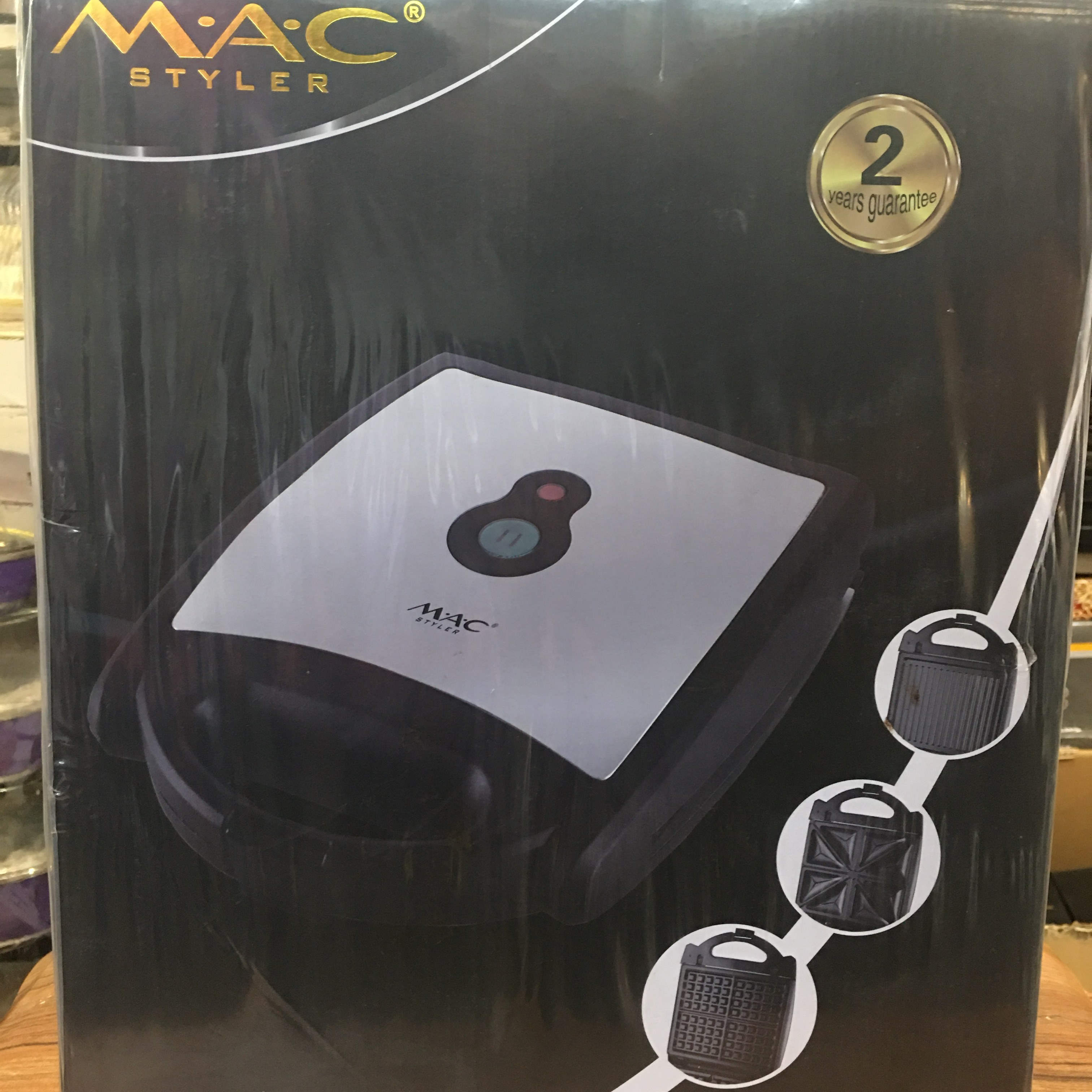 ساندویچ ساز 6صفحه اسنک کباب و وافل ساز دارای گارانتی معتبر  و شرکتی 