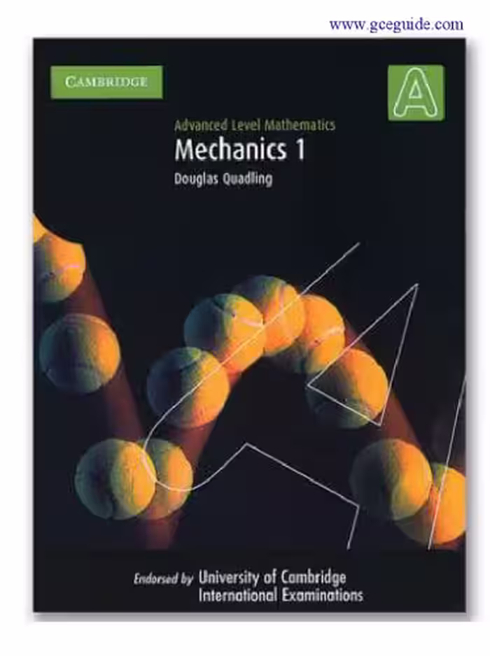 خرید و دانلود نسخه کامل کتاب Advanced Level Mathematics: Mechanics 1