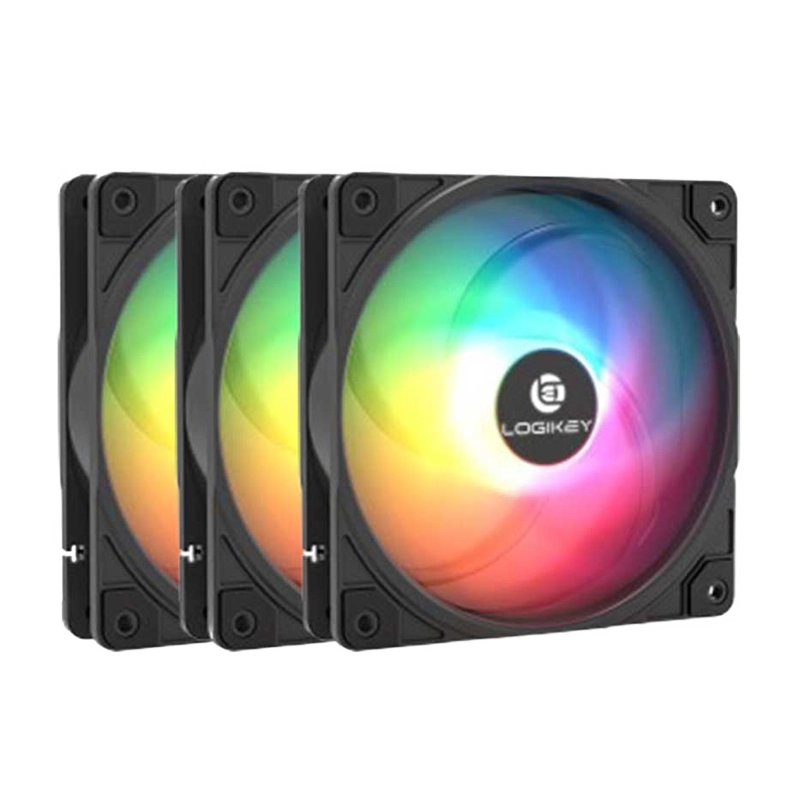 فن کیس لا جی کی بسته 3 عددی مدل FAN CASE LOGIKEY LK-320 - بفی کالا | تجربه جدید خرید لپ تاپ