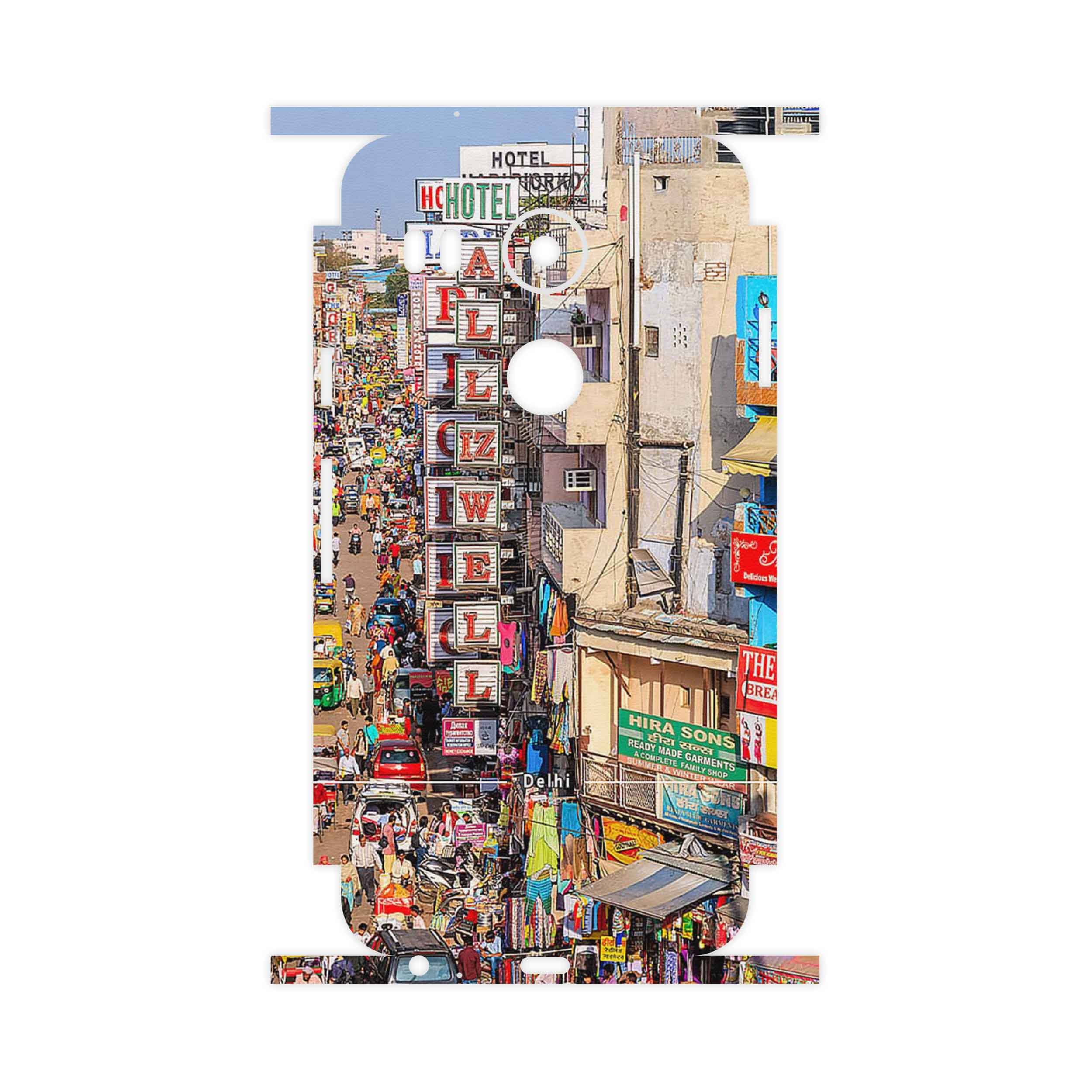 برچسب پوششی ماهوت مدل City of Delhi-FullSkin مناسب برای گوشی موبایل گوگل Nexus 5X
