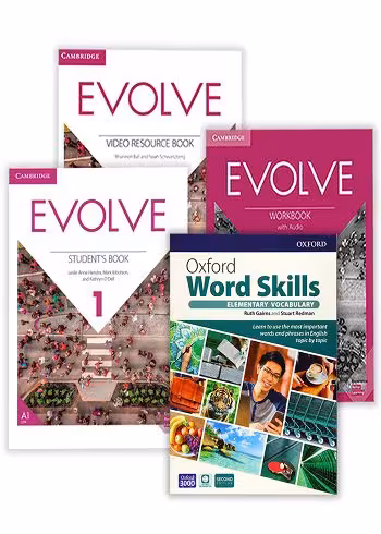 Evolve 1 کتاب زبان ایوالو 1 (مجموعه 4 جلدی)